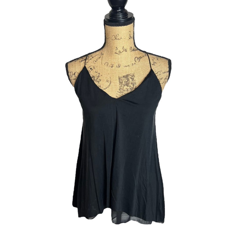NWT DO+BE Black Layered Top Small